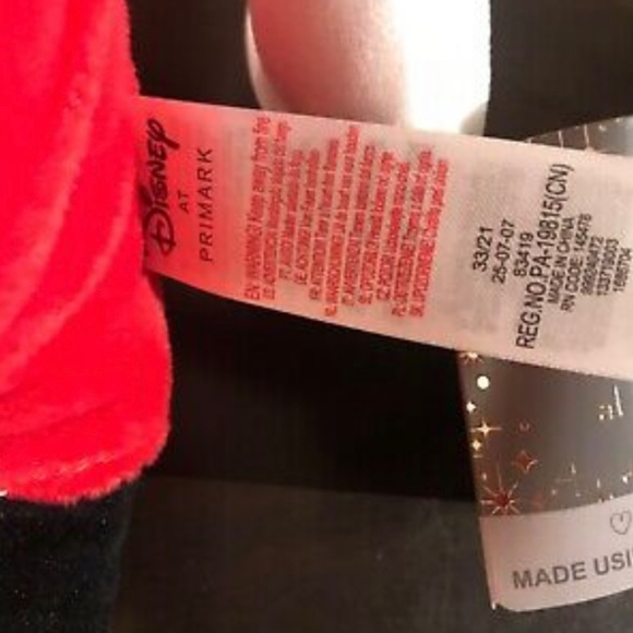 Walt Disney Mickey Mouse Plush Brand New with Tags 2021 Height About 16” - Picture 3 of 5